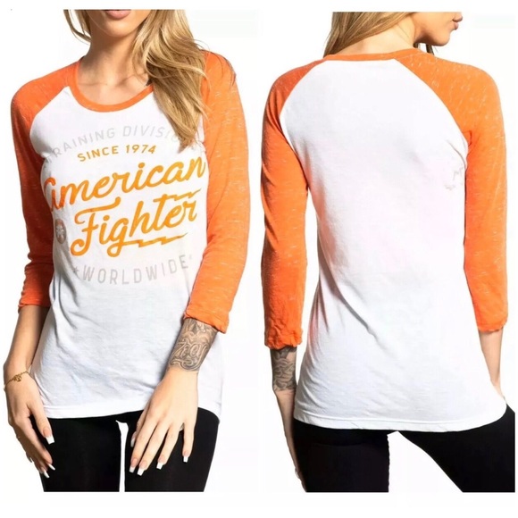 American Fighter Tops - AMERICAN FIGHTER Womens T-Shirt STINGER Athletic
